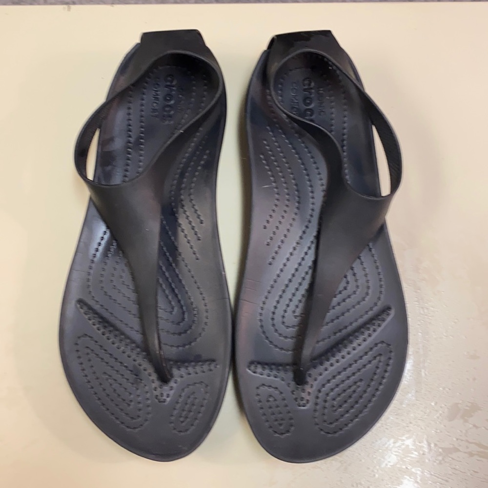 Crocs Black Sandals